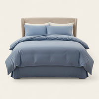 Duvet Cover – Cotton Plain – Lake Blue
