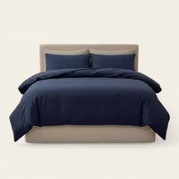 Duvet Cover – Cotton Plain – Midnight Navy