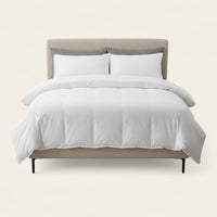 Duvet Cover – Cotton Plain – Pearl White