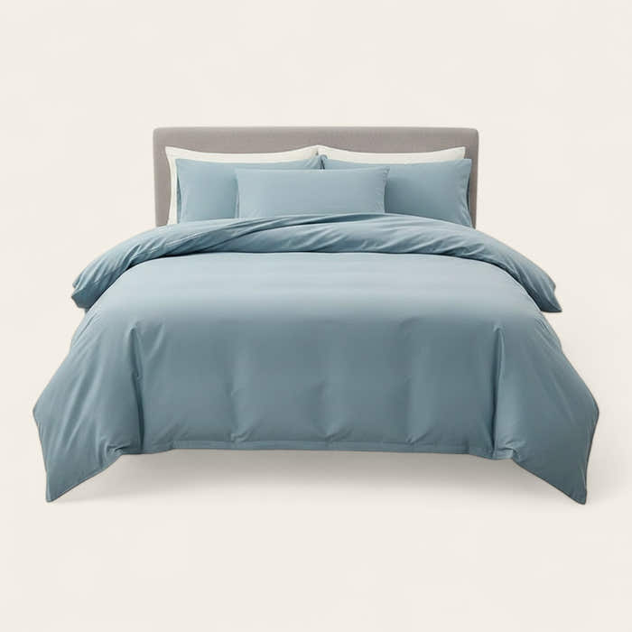 Duvet Cover – Cotton Plain – Sky Mist