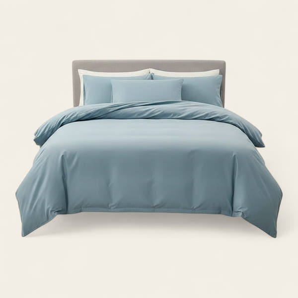 Duvet Cover – Cotton Plain – Sky Mist