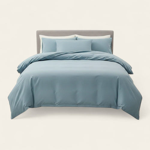 Duvet Cover – Cotton Plain – Sky Mist