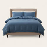 Duvet Cover – Cotton Plain – Stormy Blue