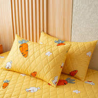 Fitted Sheet – Carrot Print – Honey