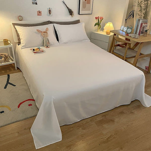Fitted Sheet – Cotton Plain – Ivory Cream