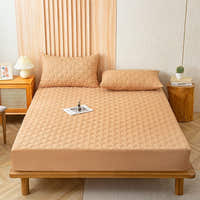 Fitted Sheet – Quilted – Caramel