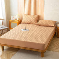 Fitted Sheet – Quilted – Caramel