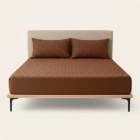 Fitted Sheet – Quilted – Espresso