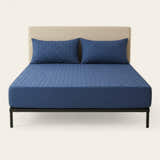 Fitted Sheet – Quilted – Midnight Navy
