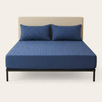 Fitted Sheet – Quilted – Midnight Navy