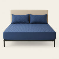 Fitted Sheet – Quilted – Midnight Navy