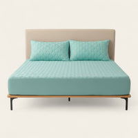 Fitted Sheet – Quilted – Mint