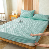 Fitted Sheet – Quilted – Mint