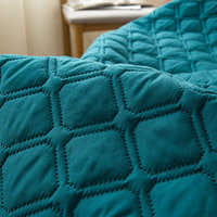 Fitted Sheet – Quilted – Teal