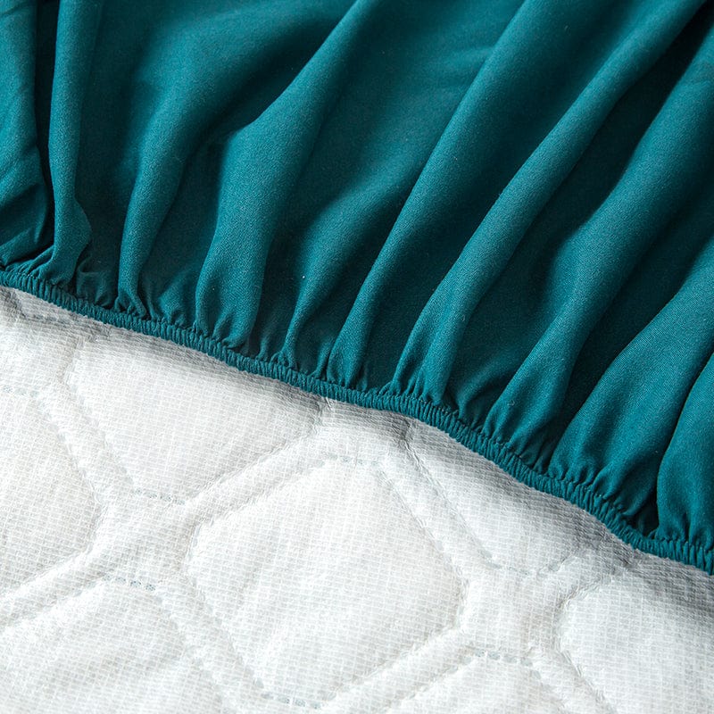 Fitted Sheet – Quilted – Teal
