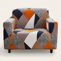 Modern Armchair Cover – Plain – Pearl Grey