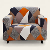 Modern Armchair Cover – Plain – Pearl Grey