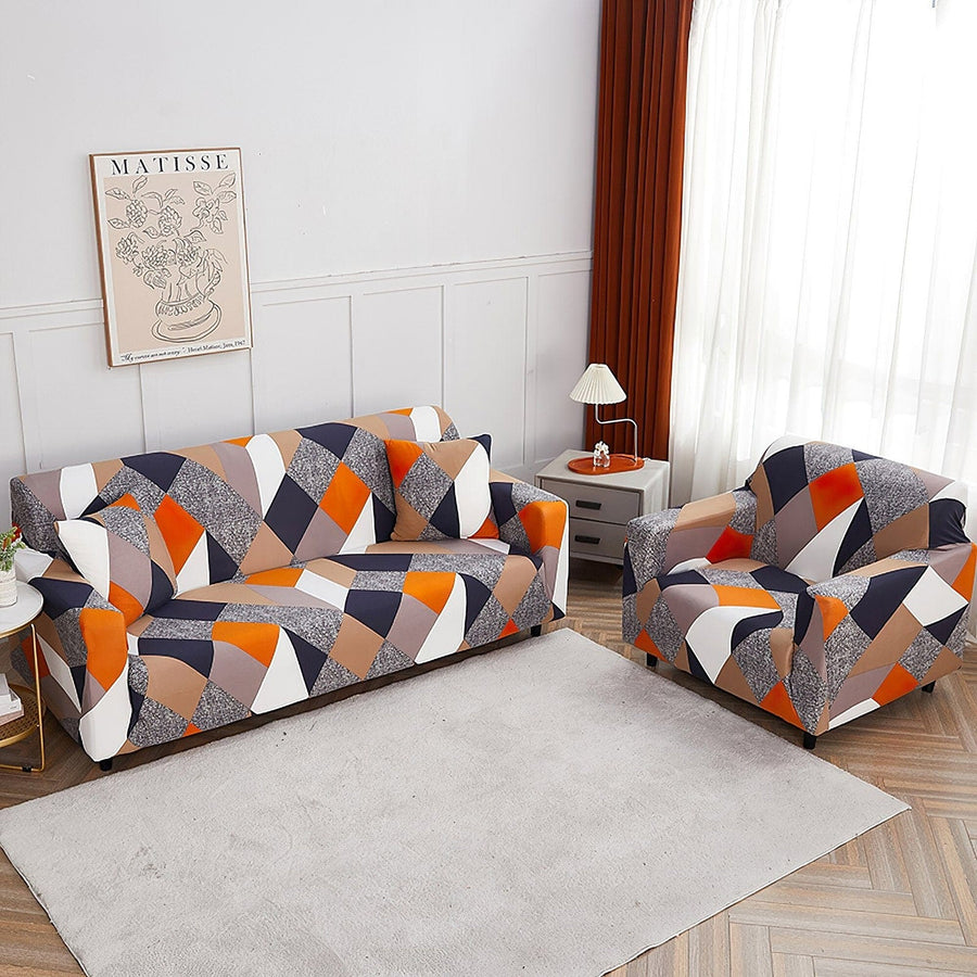 Modern Armchair Cover – Plain – Pearl Grey