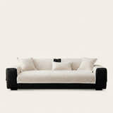 Non-Slip Sofa Cover – Chenille – Bouclé Sand