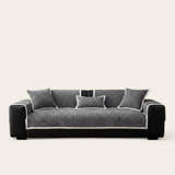 Non-Slip Sofa Cover – Chenille – Charcoal