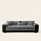 Non-Slip Sofa Cover – Chenille – Charcoal