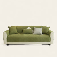 Non-Slip Sofa Cover – Chenille – Moss