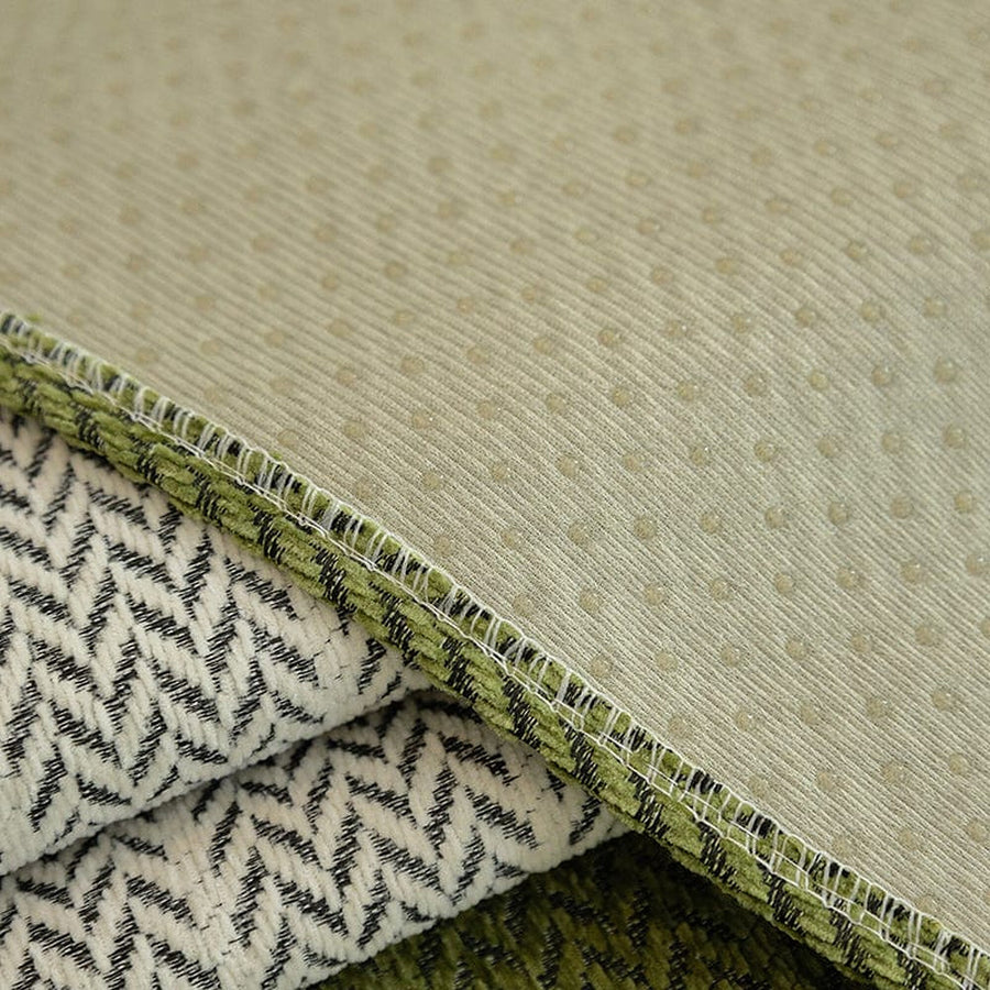 Non-Slip Sofa Cover – Chenille – Moss
