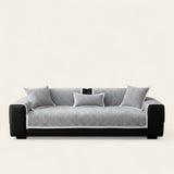 Non-Slip Sofa Cover – Chenille – Pearl Grey
