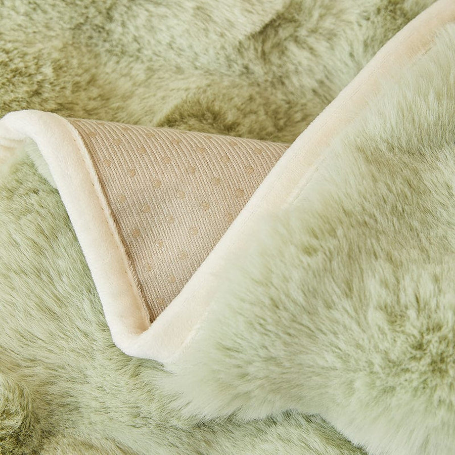 Non-Slip Sofa Cover – Cross Pattern Quilt – Sage Mist