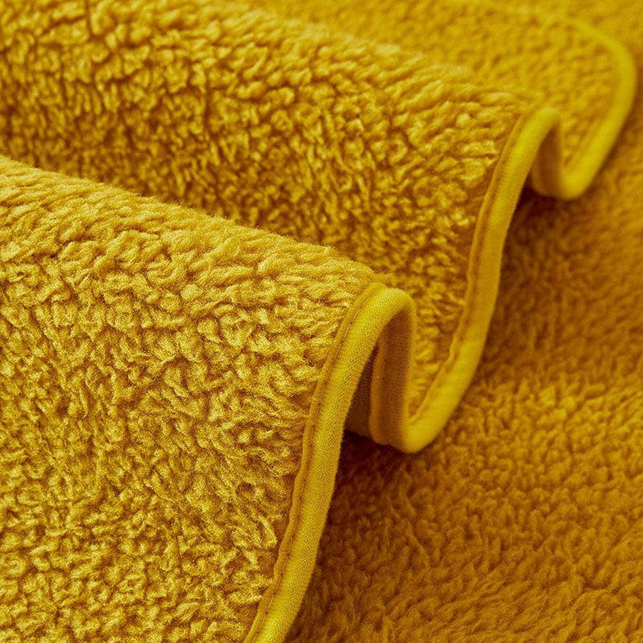 Non-Slip Sofa Cover – Embroidered Print – Honey