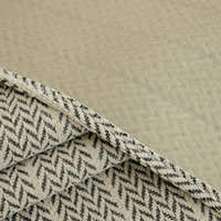 Non-Slip Sofa Cover – Fine Pinstripe – Bouclé Sand