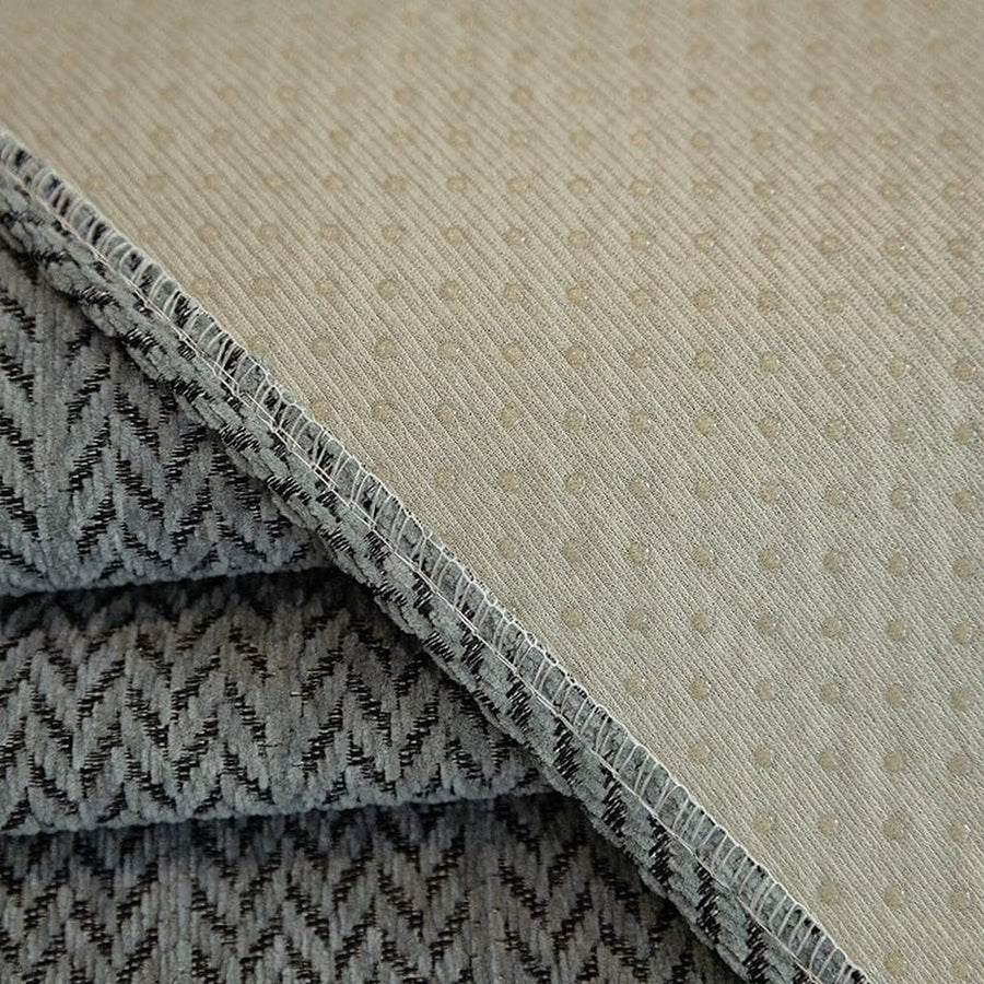 Non-Slip Sofa Cover – Pinstripe Knit – Sage Mist