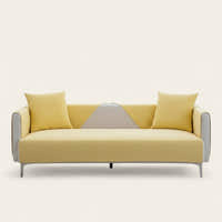Non-Slip Sofa Cover – Plain Stretch – Honey