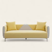 Non-Slip Sofa Cover – Plain Stretch – Honey