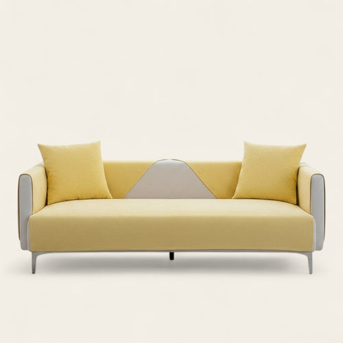 Non-Slip Sofa Cover – Plain Stretch – Honey