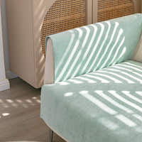 Non-Slip Sofa Cover – Plain Stretch – Sage Mist