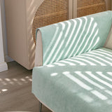 Non-Slip Sofa Cover – Plain Stretch – Sage Mist