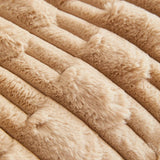 Non-Slip Sofa Cover – Quilted Waffle – Bouclé Sand
