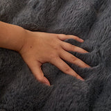 Non-Slip Sofa Cover – Velvet Bubble – Charcoal
