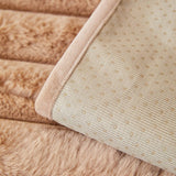 Non-Slip Sofa Cover – Velvet Ribbed – Caramel