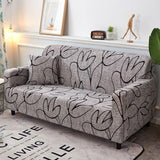 Pillow Cover – Abstract Line Print – Stone