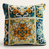Pillow Cover – Andalusian Tile – Multicolor