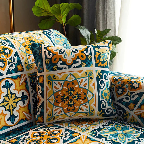 Pillow Cover – Andalusian Tile – Multicolor
