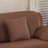 Pillow Cover – Plain Stretch – Auburn Brown