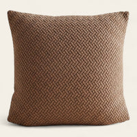 Pillow Cover – Basket Weave – Caramel