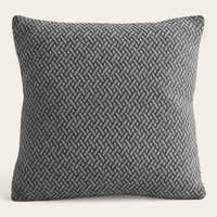 Pillow Cover – Basket Weave – Charcoal