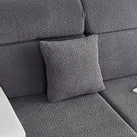 Pillow Cover – Basket Weave – Charcoal