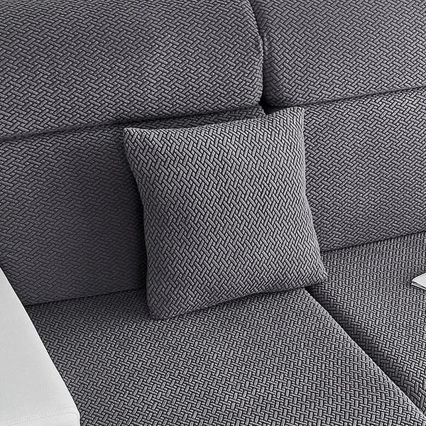 Pillow Cover – Basket Weave – Charcoal