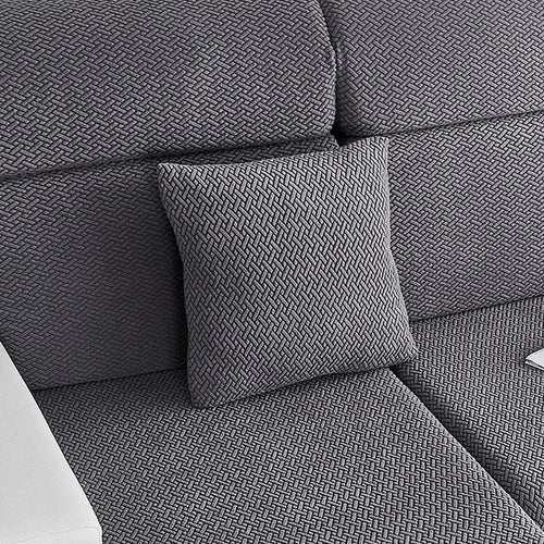 Pillow Cover – Basket Weave – Charcoal