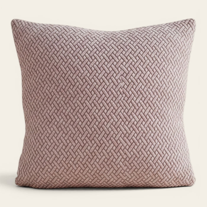 Pillow Cover – Basket Weave – Lavender Mist